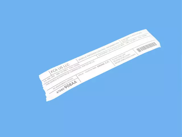 47480908AA - Labels: Veci Label Label for Mopar Image image