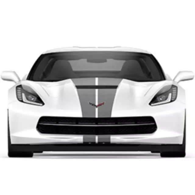 22989111 - Exterior: Full Length Dual Racing Stripe Package, Coupe for Chevrolet: Corvette Image