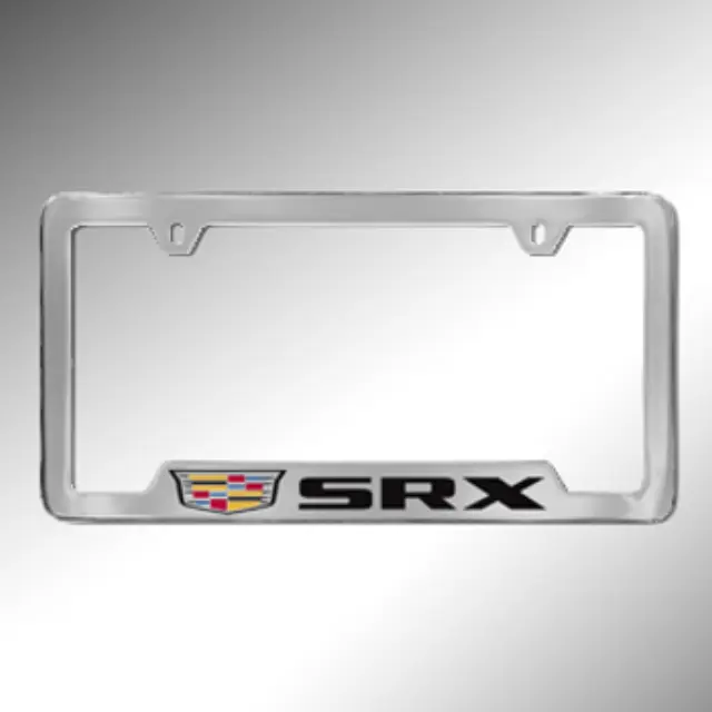 19330362 - Exterior: License Plate Frame, Chrome for Cadillac: SRX Image