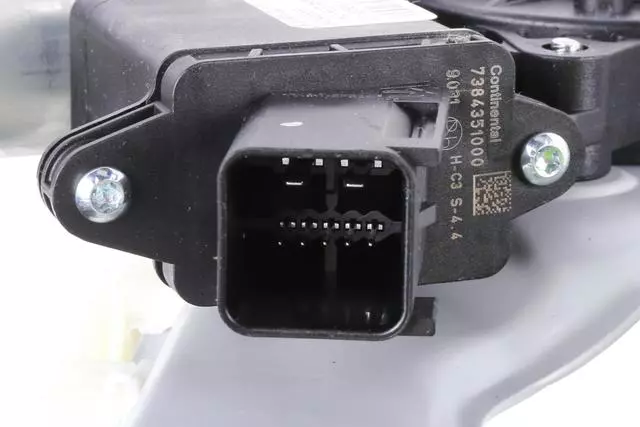 Rear Driver Side Power Window Regulator and Motor Assembly - GM (84546866)