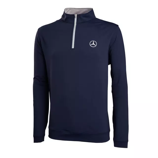 144519703 - : Mer Mens Peter Millar Perth Stretch Fren for Mercedes-Benz Image