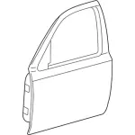 5W7Z5420125BA - Body: Door Shell for FORD Image