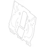 2076400160 - Rear End: Rear Panel for Mercedes-Benz Image