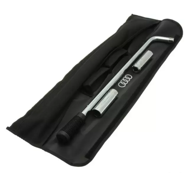 ZAW173003 - Wheels: Wheel Bolt Wrench: Dual Socket, 17 And 19 Mm for Audi: A3, A3 Quattro, A3 Sportback e-tron, A4 Quattro, A5 Quattro, A6 Quattro, A7 Quattro, A8 Quattro, allroad, Q3, Q5, Q7, R8, RS5, RS7, S3, S4, S5, S6, S7, S8, SQ5, TT Quattro, TT RS Quattro, TTS Quattro Image