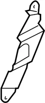 80986AG000 - Body: Handle Bezel Bracket for Infiniti Image