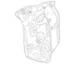 2386700300 - : Window Regulator for Mercedes-Benz Image