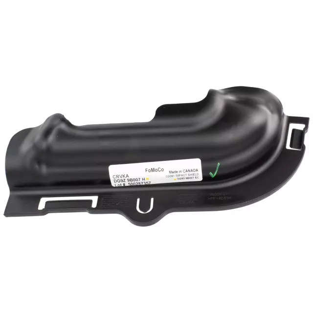 DG9Z9B007H - Fuel System: Fuel Tank Shield for Ford: Fusion, Police Responder Hybrid, SSV Plug-In Hybrid | Lincoln: MKZ Image