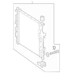 2515000703 - Cooling System: Radiator for Mercedes-Benz Image