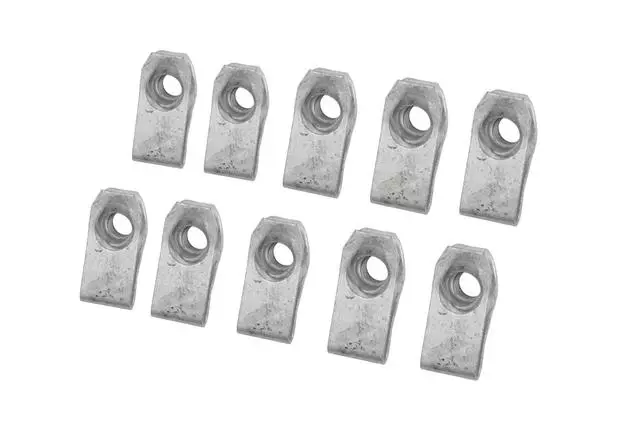 11516150 - Body: Fender U-Nut for Buick: Lucerne | Cadillac: DeVille, DTS | Chevrolet: Colorado, Express 2500, Express 3500, Silverado 1500, Silverado 2500 HD, Silverado 3500 HD | GMC: Canyon, Savana 2500, Savana 3500, Sierra 1500, Sierra 2500 HD, Sierra 3500 HD | Oldsmobile: Aurora | Pontiac: Bonneville, Solstice Image