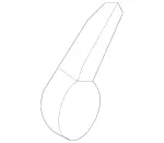 25191801349051 - : Lever for Mercedes-Benz Image