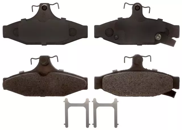 19386683 - : Semi-Metallic Rear Disc Brake Pad Set for GM Image