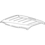 JL3Z1550202A - : Roof Panel for Ford: F-150 Image