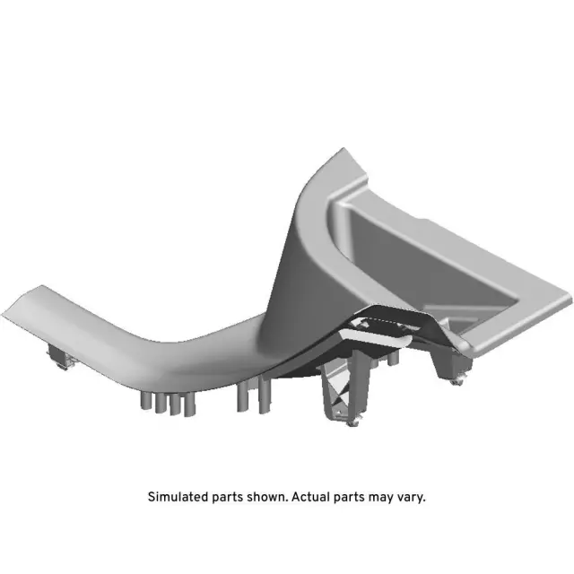 42543660 - : Light Ash Gray Rear Driver Side Door Sill Garnish Molding for Chevrolet: Bolt EV Image