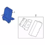 MU5Z14G490U - Body: Module for Ford: Bronco, F-150 Image