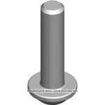 11561265 - : M3x1.12x12 Multi-Purpose Bolt for GM Image
