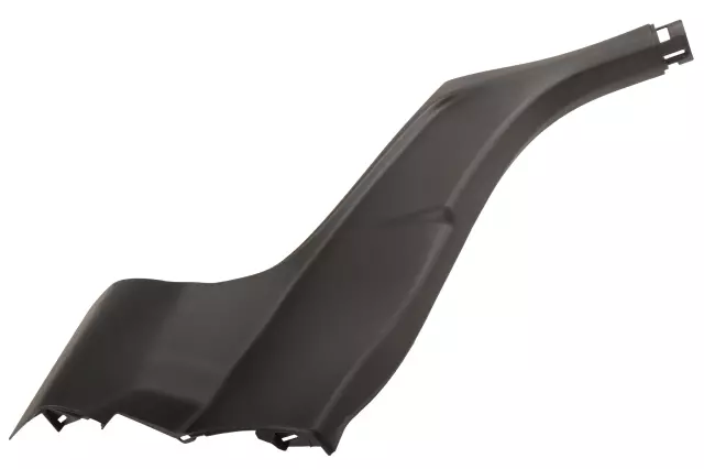 Jet Black Passenger Side Body Lock Pillar Trim Panel - GM (23192968)