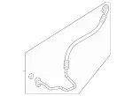 2538307200 - Heating and Ventilation: Refrigerant Line for Mercedes-Benz: GLC300 Image