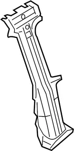 775751LA0A - Body: Lock Pillar Reinforced for INFINITI: QX56, QX80 Image