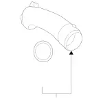 2740980107 - Cooling System: Air Duct for Mercedes-Benz Image