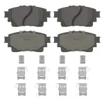 OEX2183 - : OEX Rear Disc Brake Pad Set Premium Ceramic for WAGNER BRAKE Image