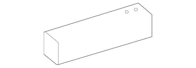 2056203701 - Front-End Assembly, Front Panel: Absorber for Mercedes-Benz: C350e, C400, C43 AMG, C450 AMG Image image
