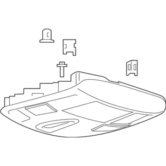 FT4Z58519A70FA - : Overhead Console for Ford Image
