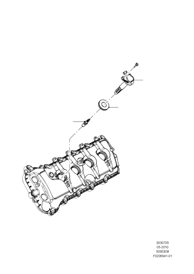 BR3Z12029A - Electrical: Ignition Coil for Ford Image