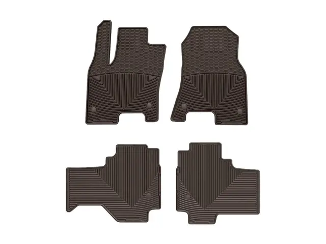 W719COW508CO - : Cocoa  All Weather Floor Mats for WeatherTech Image
