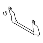 GD9Z16A238C - : Inner Weather-Strip for Lincoln: Continental Image