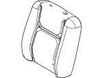 BW7Z5464417CC - Body: Seat Back Cover for Ford: Crown Victoria Image
