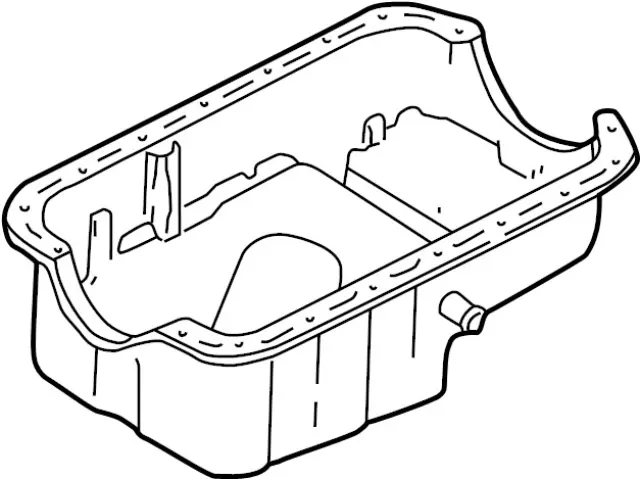 111100W000 - Engine: Oil Pan for INFINITI: QX4 Image