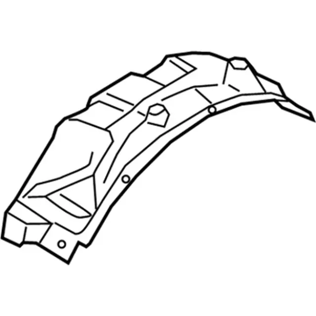 KB3Z9928371A - : Wheelhouse Liner for Ford: Ranger Image