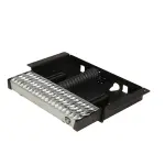 501020 - : WTS; 24" Retractable Step (Undermount,Ext Flat Surf); XP3 Blk /Glvznd for Carr Image