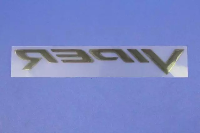 Viper Decal, Rear Fascia - Mopar (WN73SBBAC)