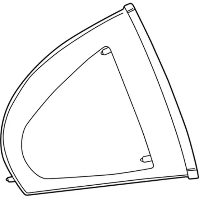 XR3Z6329711AC - Body: Quarter Glass for Ford Image