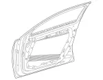 1777200700 - Front Doors: Driver Door for Mercedes-Benz Image