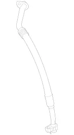1778305501 - Heating and Ventilation: Refrigerant Line for Mercedes-Benz: 220a, A220, A35 AMG, CLA250, CLA35 AMG, GLA250, GLA35 AMG, GLB250, GLB35 AMG Image