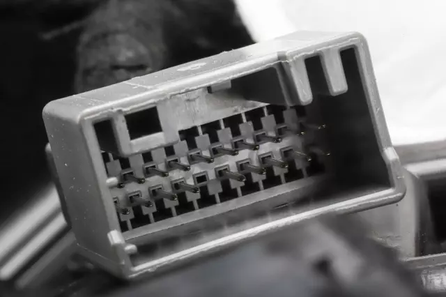 Black Front Driver Side Door Trim - GM (84586693)