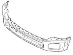 BC3Z17757CCP - : Bumper Assembly Front for Ford Image