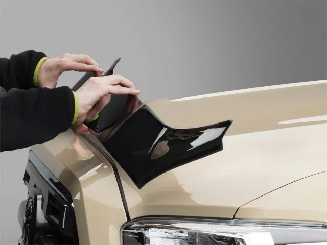 55178 - Exterior: Low Profile Aerodynamic Hood Protector for WeatherTech Image