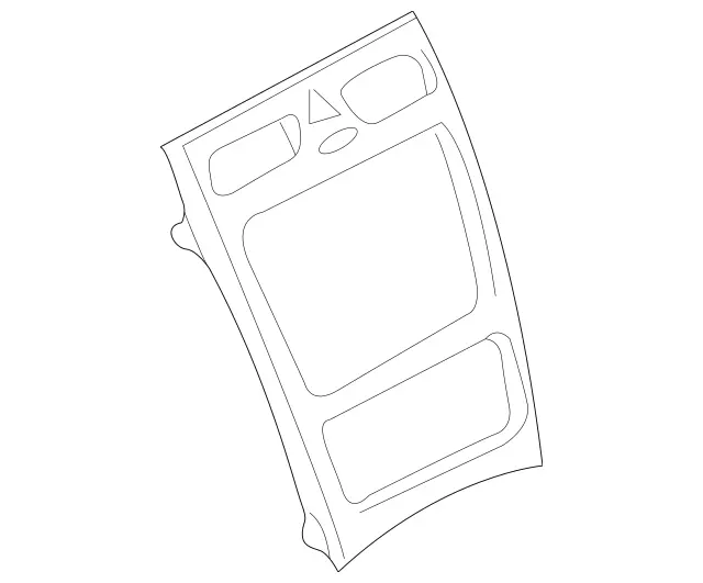 2036804282 - Panelling: Flap for Mercedes-Benz: C230, C240, C280, C32 AMG, C320, C350 Image image