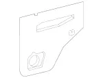4637370430 - Rear Doors: Seal for Mercedes-Benz Image