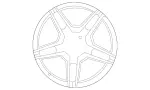 218401200280 - : Exchange  Forged Wheel for Mercedes-Benz Image