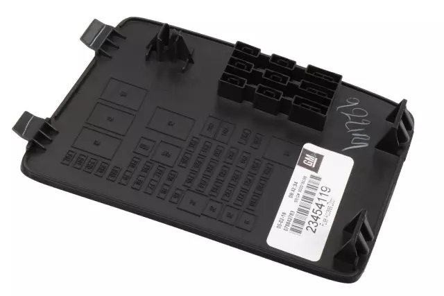 2016-2024 Chevrolet Malibu - Jet Black Instrument Panel Fuse Block Access Hole Cover - GM (23454119)