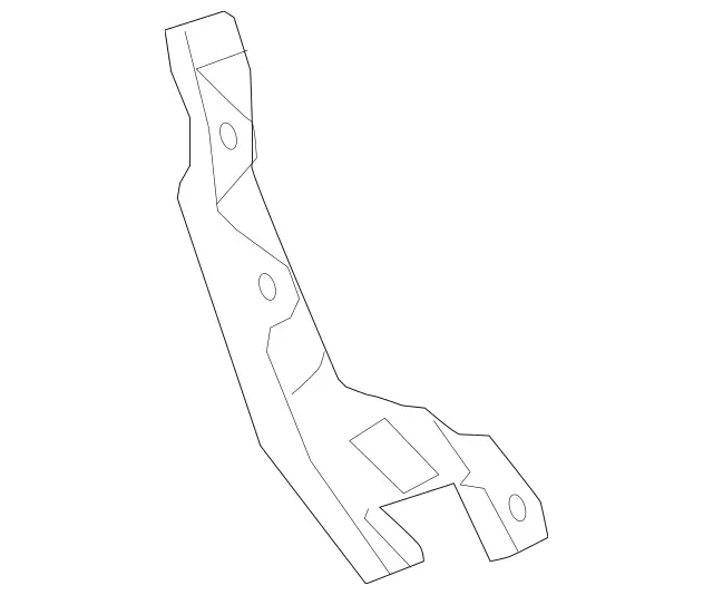 2138855005 - Detachable Parts: Reinforcement for Mercedes-Benz: E300, E350, E43 AMG, E53 AMG, E63 AMG S Image image