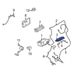 LU5Z14G371CP - Body: Module for Ford Image