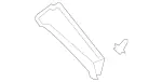 16669006259051 - Body: Pillar Trim for Mercedes-Benz Image