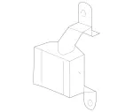 202880071467 - Attachment Parts: Holder for Mercedes-Benz: C220, C230 Image