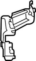 284523FY0A - Body: Controller Bracket for INFINITI: FX35, FX37, FX50, QX70 Image