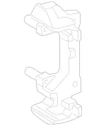 420201564 - : Parts Kit, Brake Carrier for Mercedes-Benz: C280, SLK230 Image